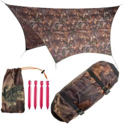 Tarp de hamac Amazonas Traveller Tarp Forest camouflage