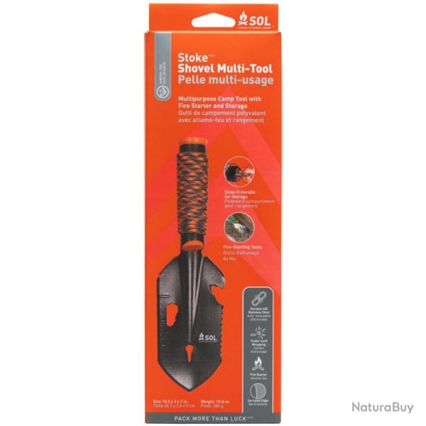 Pelle multifonction SOL Stoke Shovel Multi Tool