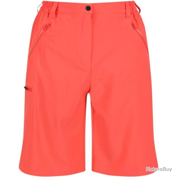 Short Regatta Women Xert Stretch Bermuda orange