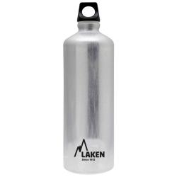 Gourde alu Laken Futura 1L argent