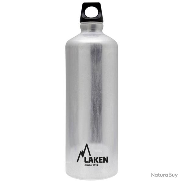 Gourde alu Laken Futura 1L argent