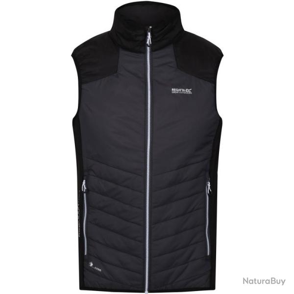 Gilet doudoune sans manches Regatta Halton B W VI gris noir