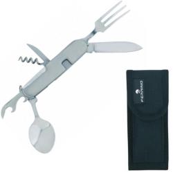 Couvert camping Ferrino Pocket Knife With Cutlery Set inox