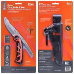 Couteau de survie SOL Stoke Pivot Knife & Saw