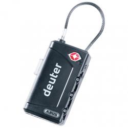Cadenas &agrave; code et c&acirc;ble Deuter TSA Cable Lock