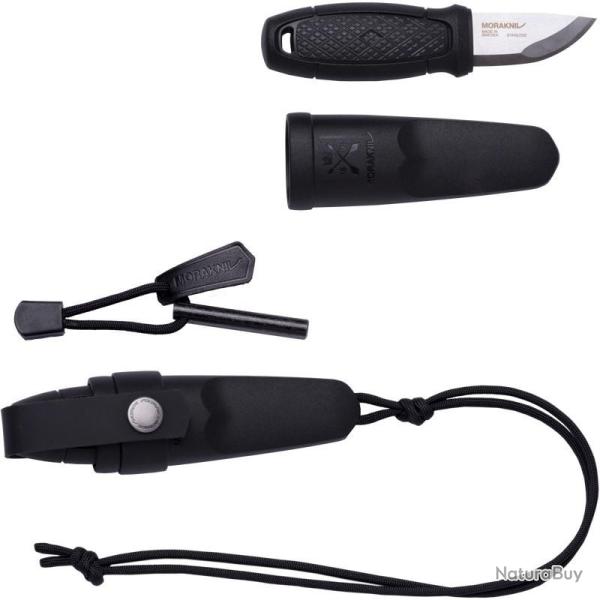 Couteau de survie Mora Eldris Fire Starter noir