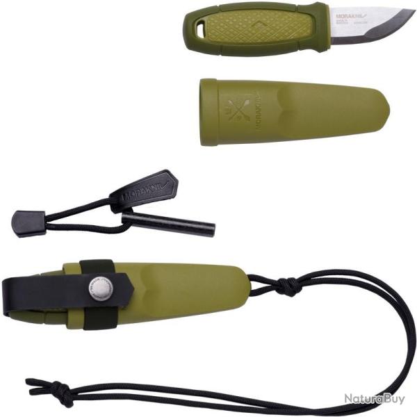 Couteau de survie Mora Eldris Fire Starter vert