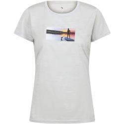 T shirt Regatta Women Fingal VII gris clair