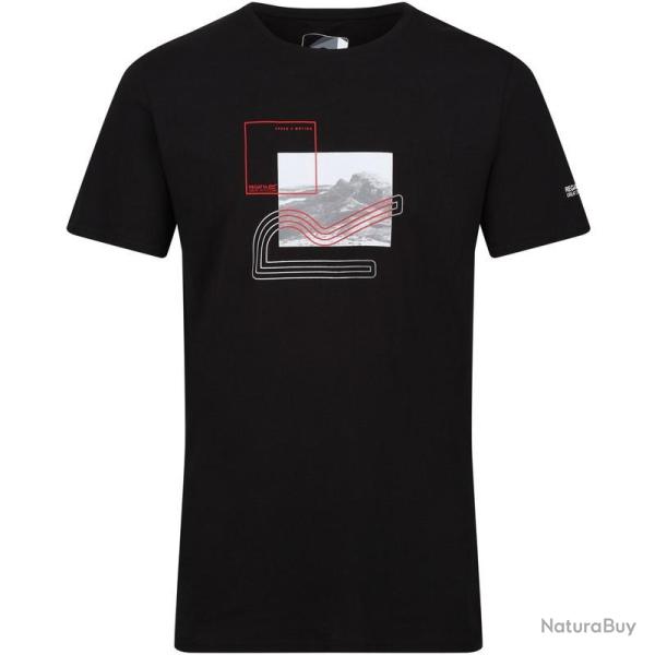 T shirt Regatta Breezed III noir