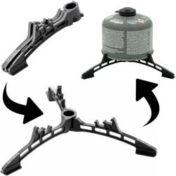 Support tr&eacute;pied pliable Optimus Black Edition pour cartouche de gaz