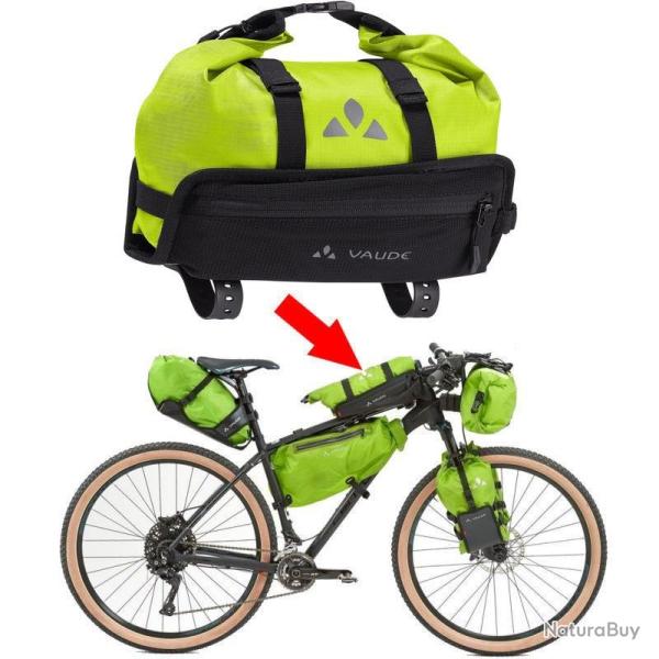 Sacoche cadre v�lo Vaude Trailguide II verte