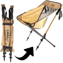 Chaise pliable et b&acirc;tons Lacal Stick Chair