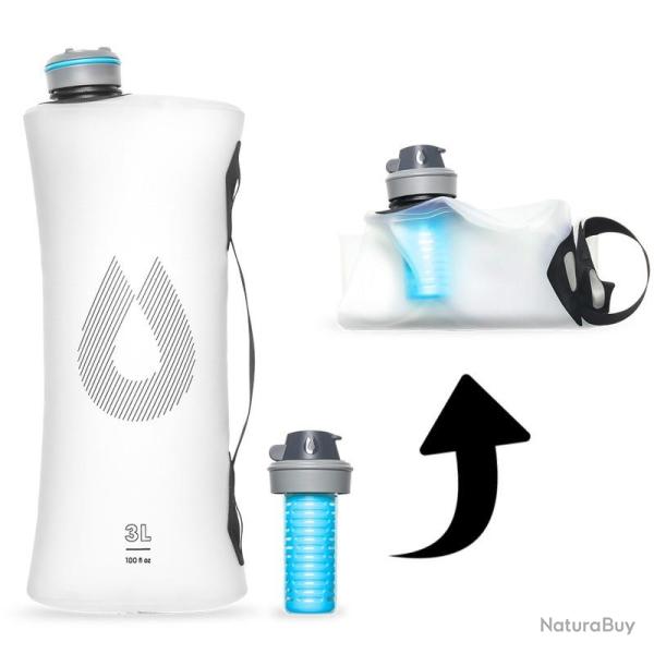 R�servoir et filtre Hydrapak Seeker + Filtre 3L