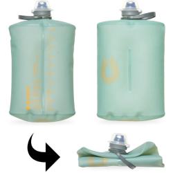 Gourde souple Hydrapak Stow 1L verte