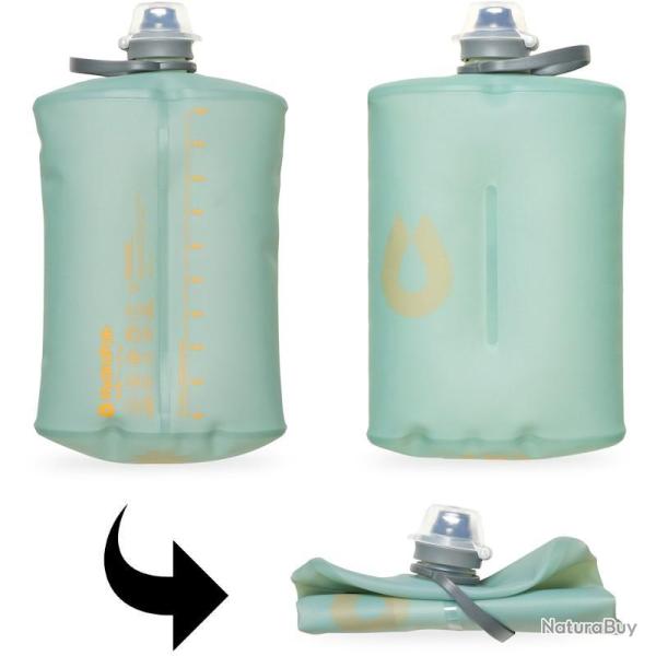 Gourde souple Hydrapak Stow 1L verte