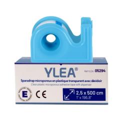 Sparadrap YLEA microporeux avec d&eacute;vidoir