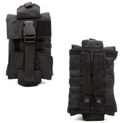Trousse de secours vide IFAK compacte noire avec syst&egrave;me MOLLE