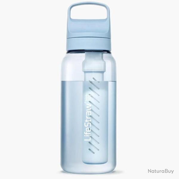 Gourde filtre � eau Lifestraw Go Series 1L bleu ciel