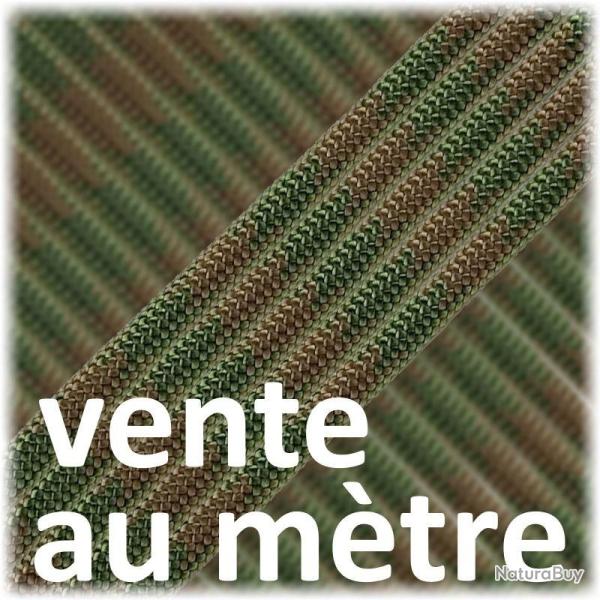 Cordelette paracorde 550 4 mm EDCX Nylon Paracord camouflage (au m�tre)