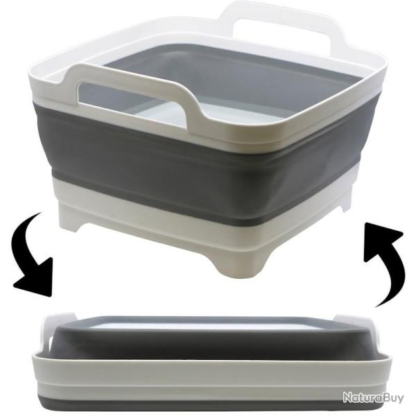 Bassine pliable de camping CAO r�tractable 9L
