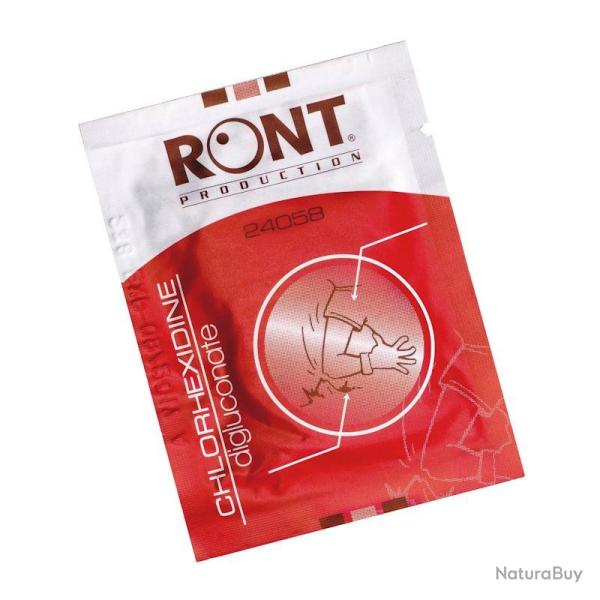 Lingette d�sinfectante � la chlorhexidine digluconate Ront