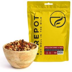 Repas d&eacute;shydrat&eacute; Firepot Chili con Carne et riz