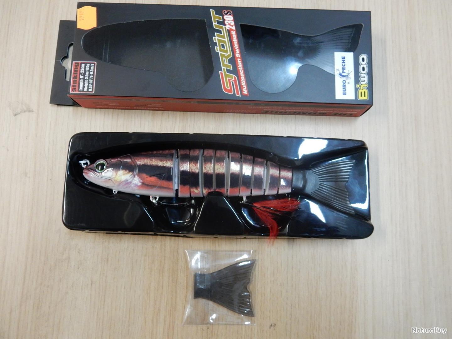 Leurres De Pêche Biwaa S Trout 230 - 9 Cm 105g - Neufs Pour Truite Et Gros Poissons