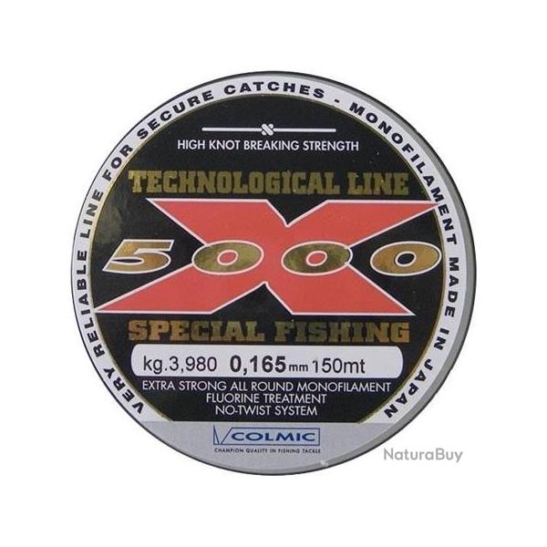 NYLON COLMIC X5000 150M 0.12 mm