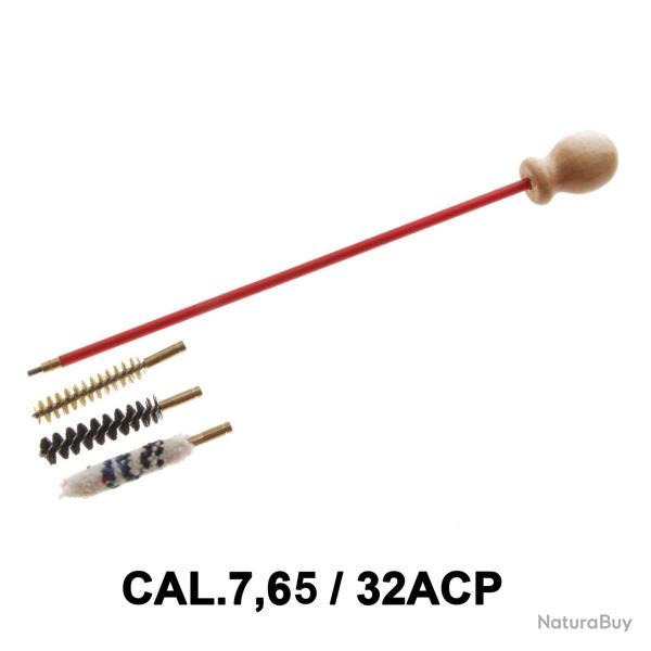 Kit nettoyage arme de poing calibre 7,65 / 32ACP