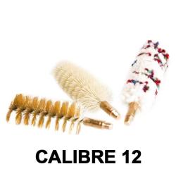 Lot de 3 &eacute;couvillons de nettoyage calibre .12