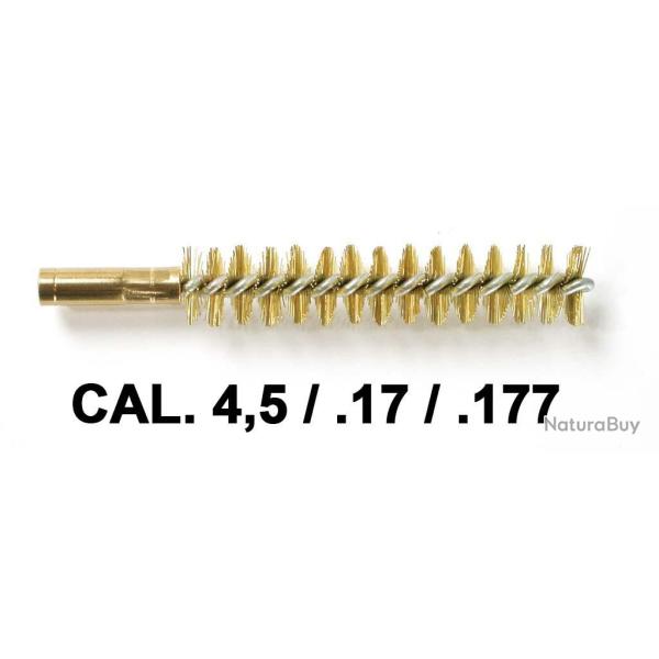 Ecouvillons laiton calibre .4,5 / .17 - Vendu � l'unit�