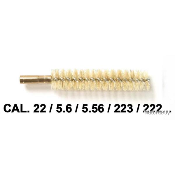 Ecouvillon crin calibre .22 / 5.6 / 5.56 / .222 / .223 - Vendu � l'unit�