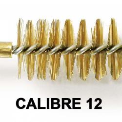 Ecouvillons laiton calibre 12 - Vendu &agrave; l'unit&eacute;