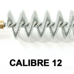 Ecouvillons acier spriale calibre 12 - Vendu &agrave; l'unit&eacute;