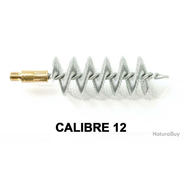 Ecouvillons acier spriale calibre 12 - Vendu � l'unit�