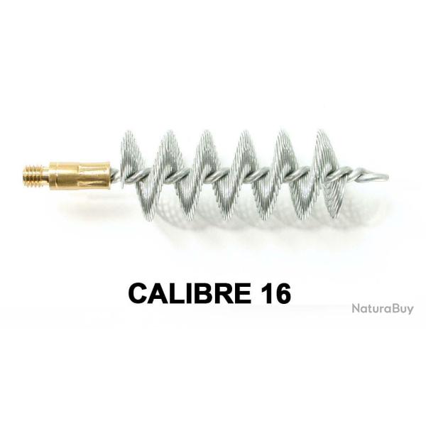 Ecouvillons acier spirale calibre 16 - Vendu � l'unit�