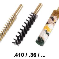 Lot de 3 &eacute;couvillons de nettoyage calibre .410 /.36 / 9FLOBERT