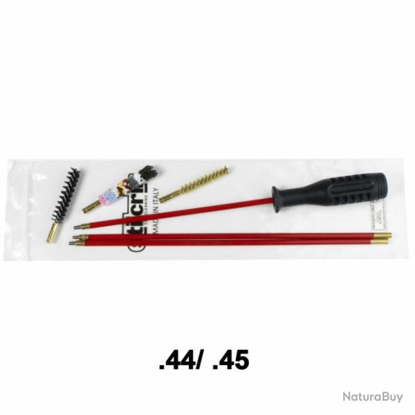 Kit nettoyage carabine 3 brins + 3 �couvillons cal .44/ .45