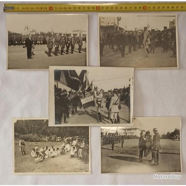 Ensemble de photos Maroc Lyautey d�coration 1928