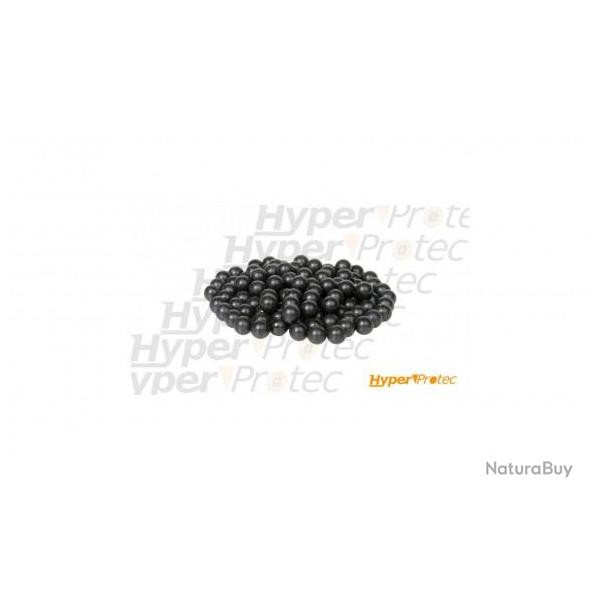 100 Balles Cal.50 caoutchouc durci avec m�tal T4E RubberSteel noir