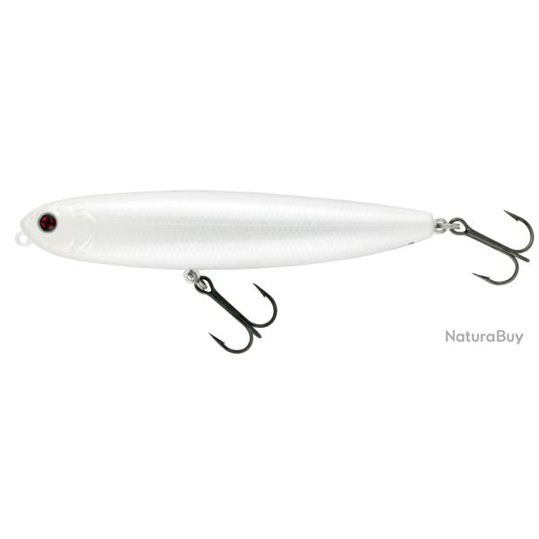 Leurre Stickbait SAKURA Naja 85F P06 (Pearl White)