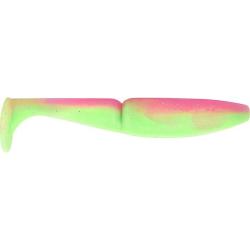 Leurre One Up Shad 4" 133 PINK MINT