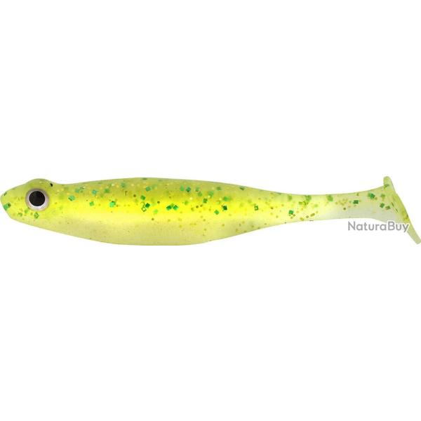 Leurre Souple Hazedong Shad 4.2" LIME CHART