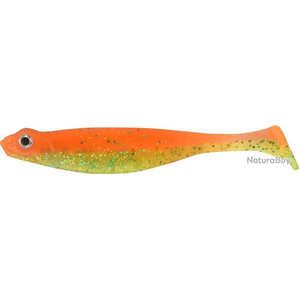 Leurre Souple Hazedong Shad 4.2" VM ORANGE GREEN