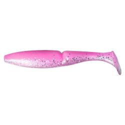 Leurre One Up Shad 6" 083 PINK BACK GLITTER BELLY