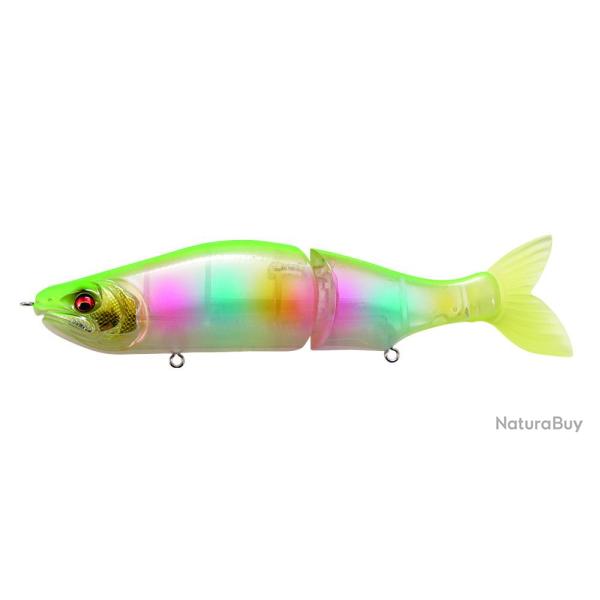 Leurre MEGABASS I Slide 187 R SW CLEAR LIME RAINBOW