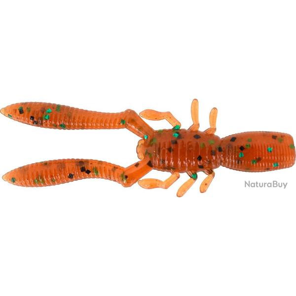 Leurre Souple MEGABASS Bottle Shrimp 2.4" ROOT BEER GREEN/BLACK FLAKES