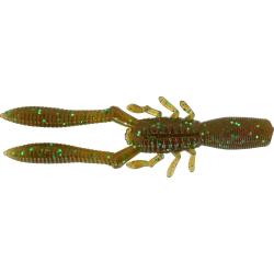 Leurre Souple MEGABASS Bottle Shrimp 4" KASUMI GREEN FLAKES