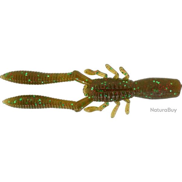 Leurre Souple MEGABASS Bottle Shrimp 4" KASUMI GREEN FLAKES