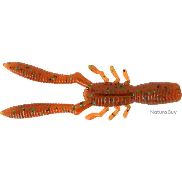 Leurre Souple MEGABASS Bottle Shrimp 4" ROOT BEER GREEN/BLACK FLAKES